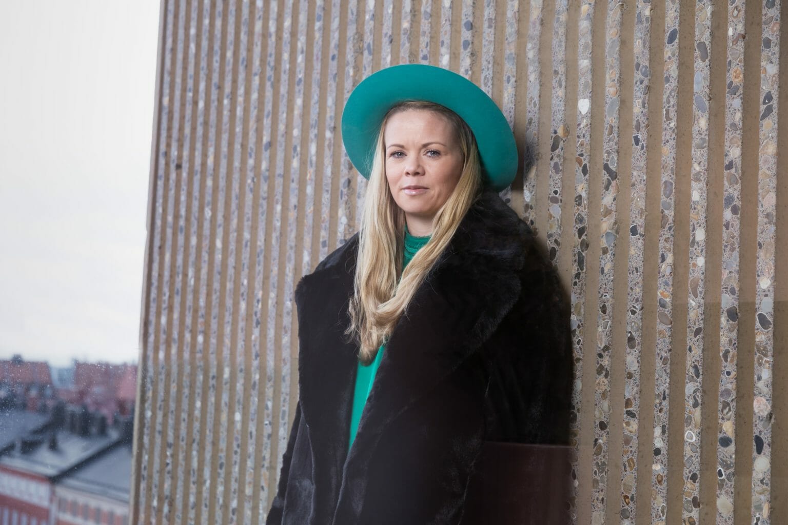 Person med hatt