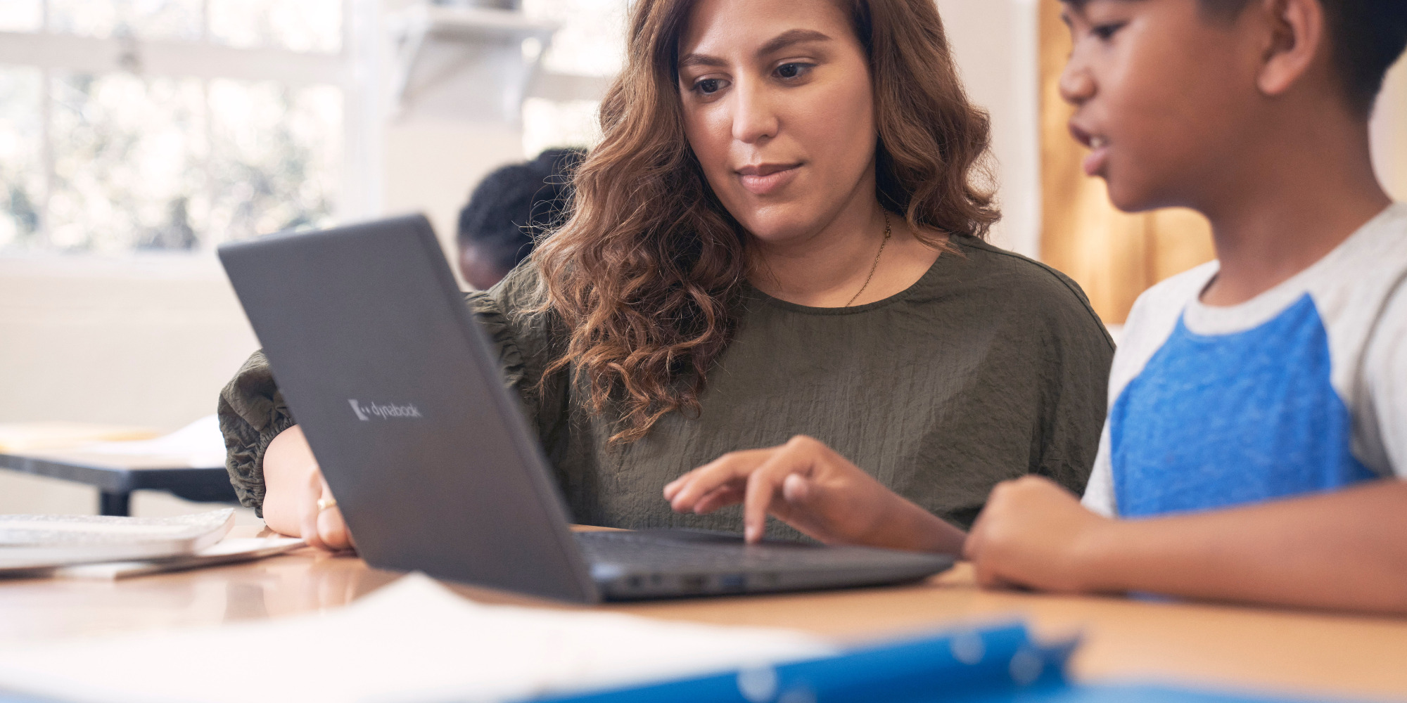 Docent en leerling