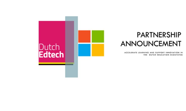 Microsoft Education is proud to announce to be a member of the DutchEdTech community