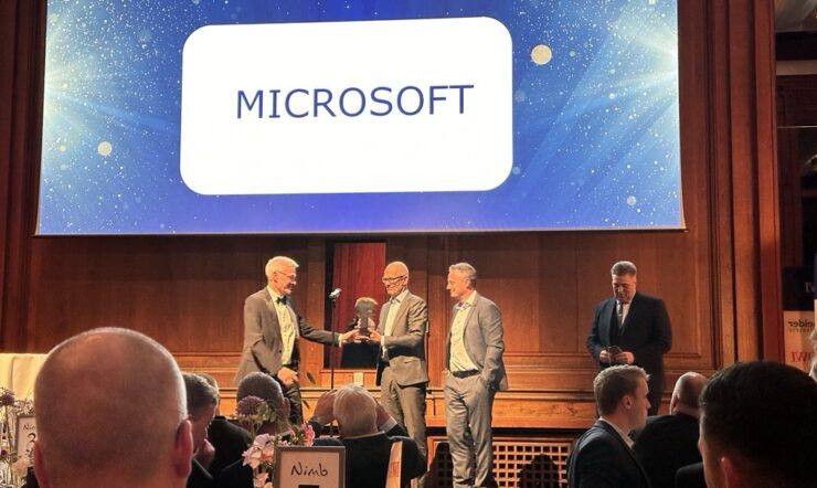 Microsoft vinder prisen Construction Team of the Year